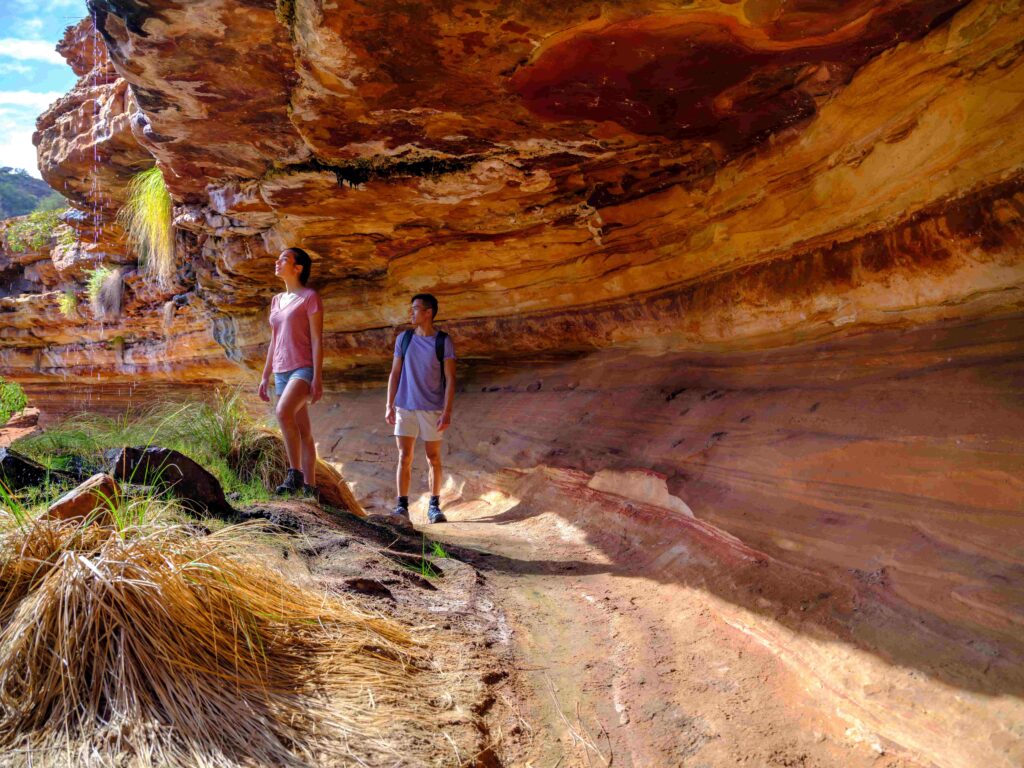 Students enjoying travelling in Western Australia